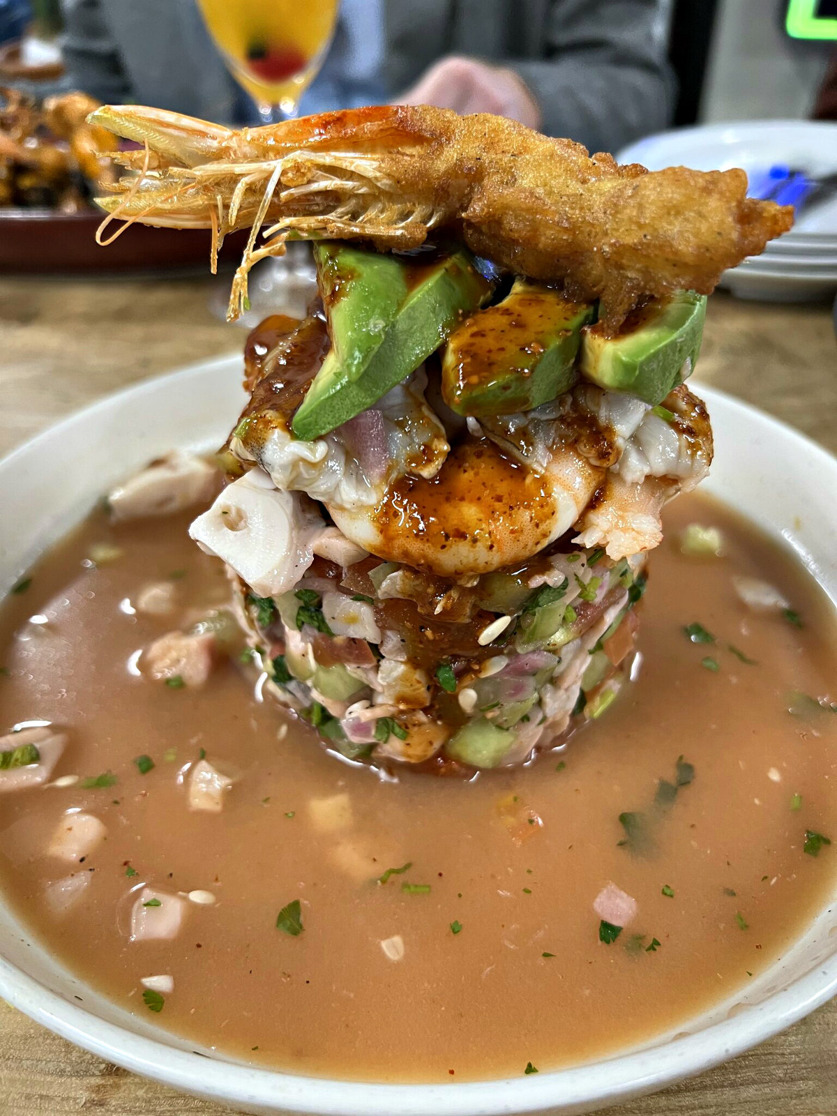 Review: At Isla del Mar, fun seafood comes with pops of bright flavor